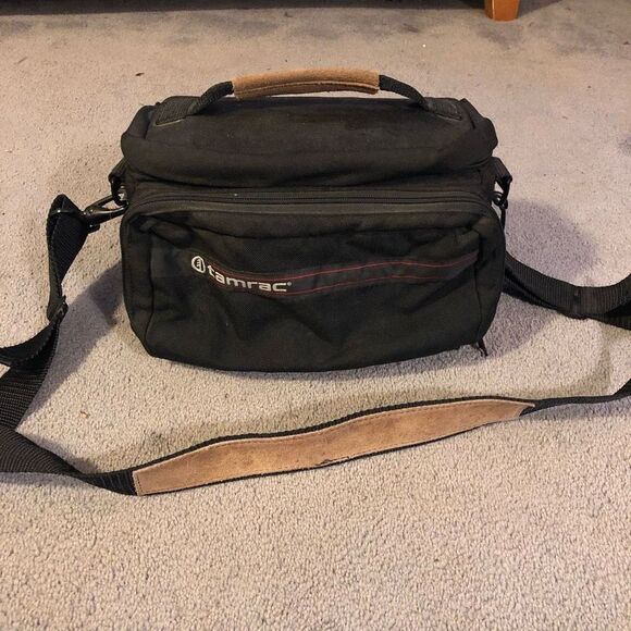 TAMRAC PRO SYSTEM CAMERA BAG BLACK VINTAGE - Picture 1 of 8